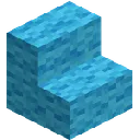 ??? Light Blue Wool Stairs