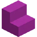 ??? Magenta Concrete Stairs