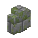 Mossy Stone Brick Wall