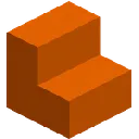 ??? Orange Concrete Stairs