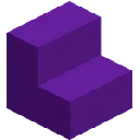 ??? Purple Concrete Stairs