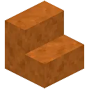 Smooth Red Sandstone Stairs